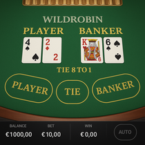 Wildrobin - Baccarat Table Game - High Stakes Casino Lithuania