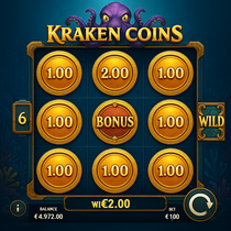 Wildrobin - Kraken Coins Slot Game